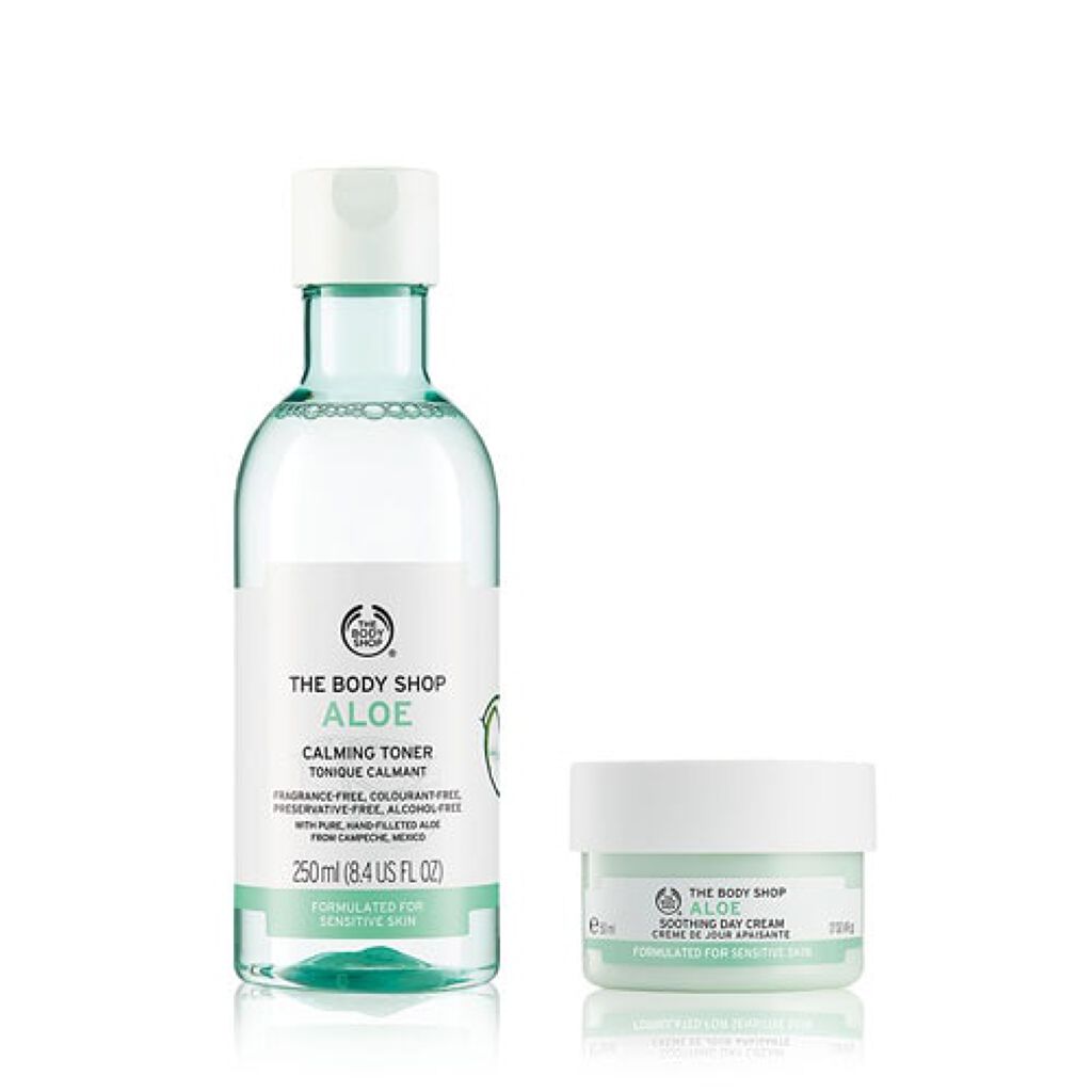 アロエ トナー&デイクリーム THE BODY SHOP