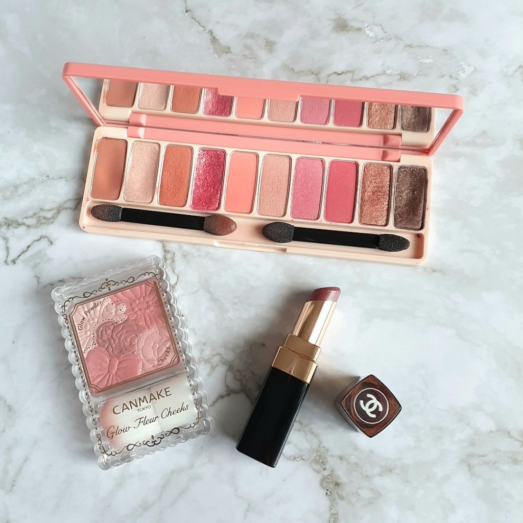 グロウフルールチークス/キャンメイク/パウダーチークを使ったクチコミ（1枚目）