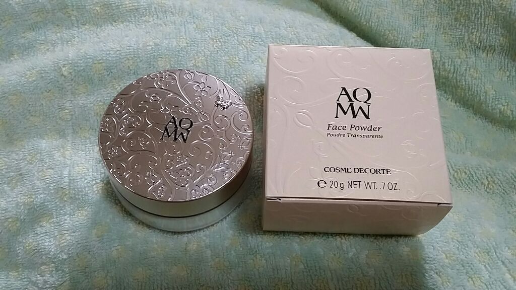 AQ MW フェイスパウダー/DECORTÉ/ルースパウダーを使ったクチコミ(1枚目)