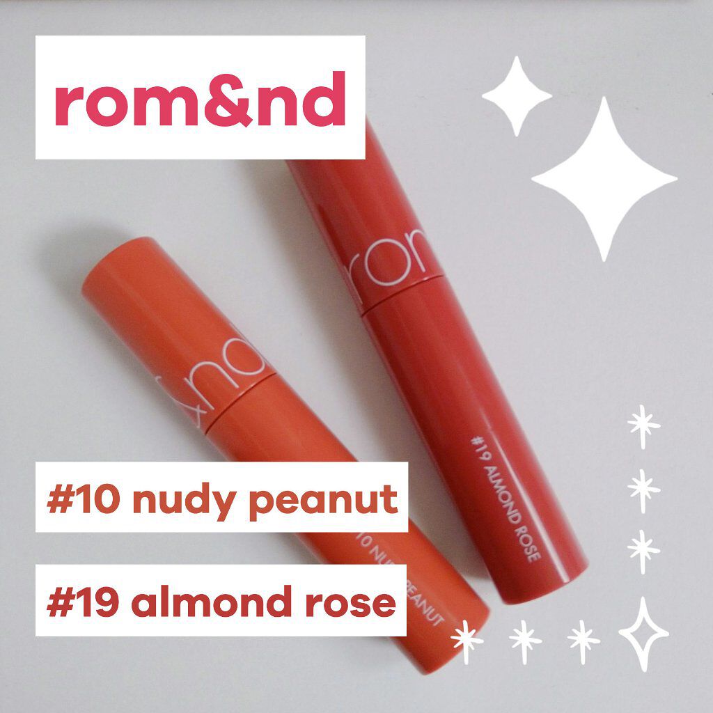 ジューシーラスティングティント/rom&nd/リップティントを使ったクチコミ（1枚目）