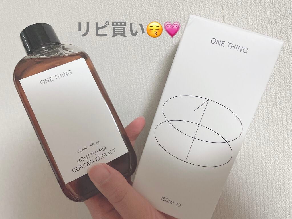 ドクダミ化粧水/ONE THING/化粧水を使ったクチコミ(1枚目)