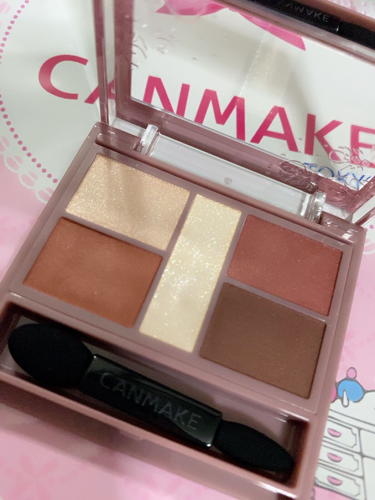 パーフェクトスタイリストアイズ/キャンメイク/アイシャドウパレットを使ったクチコミ(2枚目)