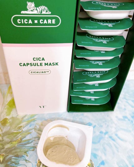 CICA カプセルマスク/VT/洗い流すパック・マスクを使ったクチコミ(2枚目)