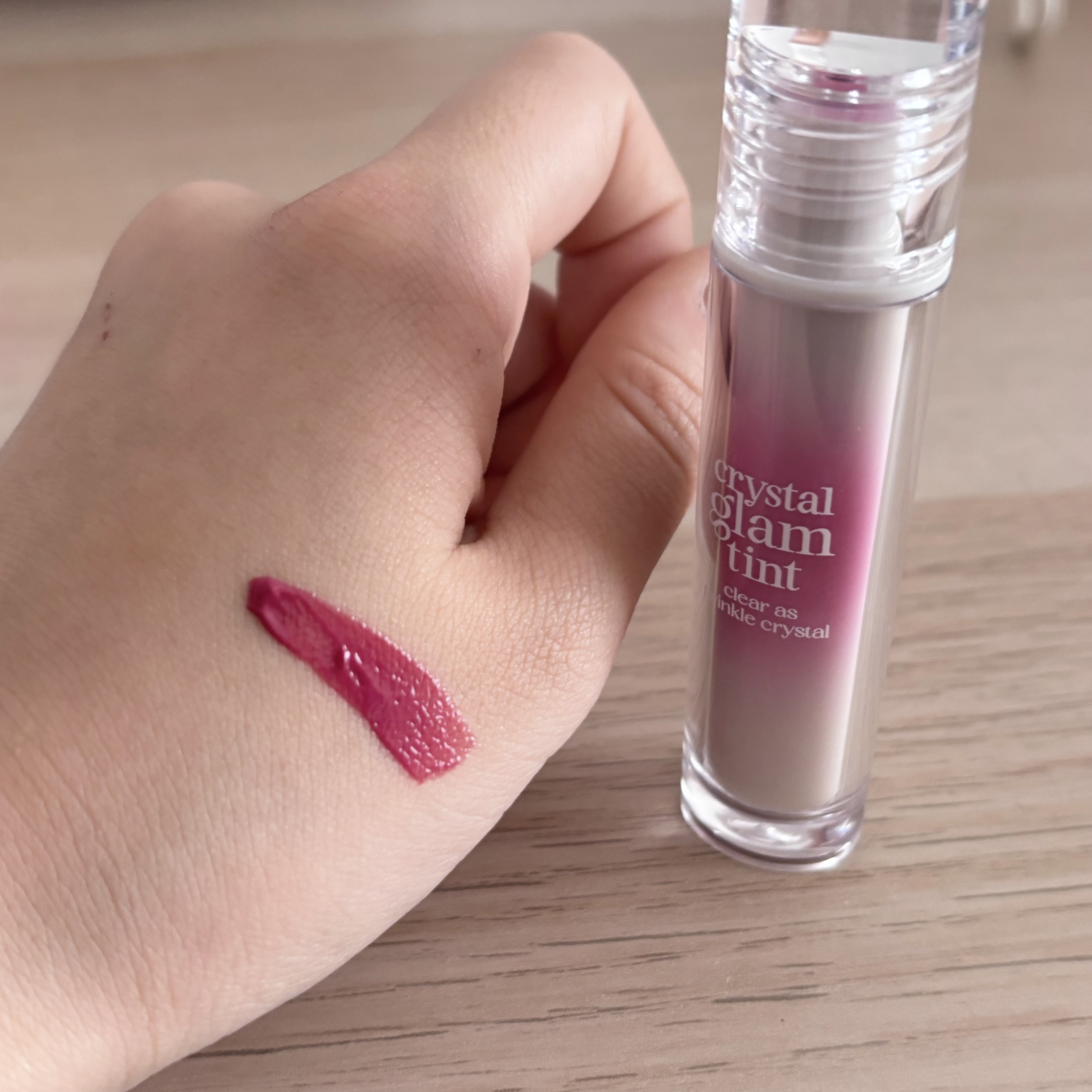 クリスタル グラム ティント/CLIO/リップティントを使ったクチコミ（2枚目）