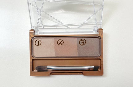 ノーズ&アイブロウパウダー/CEZANNE/パウダーアイブロウを使ったクチコミ(3枚目)