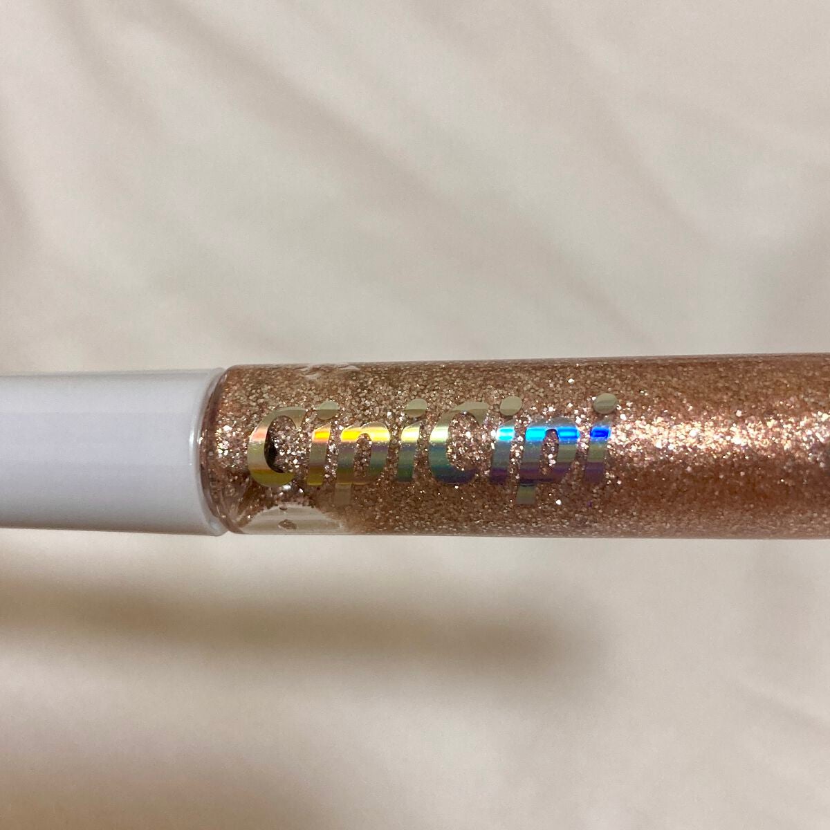 グリッター イルミネーションライナー R/CipiCipi/リキッドアイライナーを使ったクチコミ(2枚目)