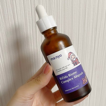 ビフィダバイオームコンプレックスセラム クリスマス限定パッケージ大容量サイズ/manyo/美容液を使ったクチコミ(1枚目)