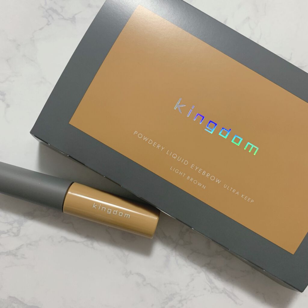 パウダリーリキッドアイブロウ ウルトラキープ /キングダム/リキッドアイブロウを使ったクチコミ(1枚目)