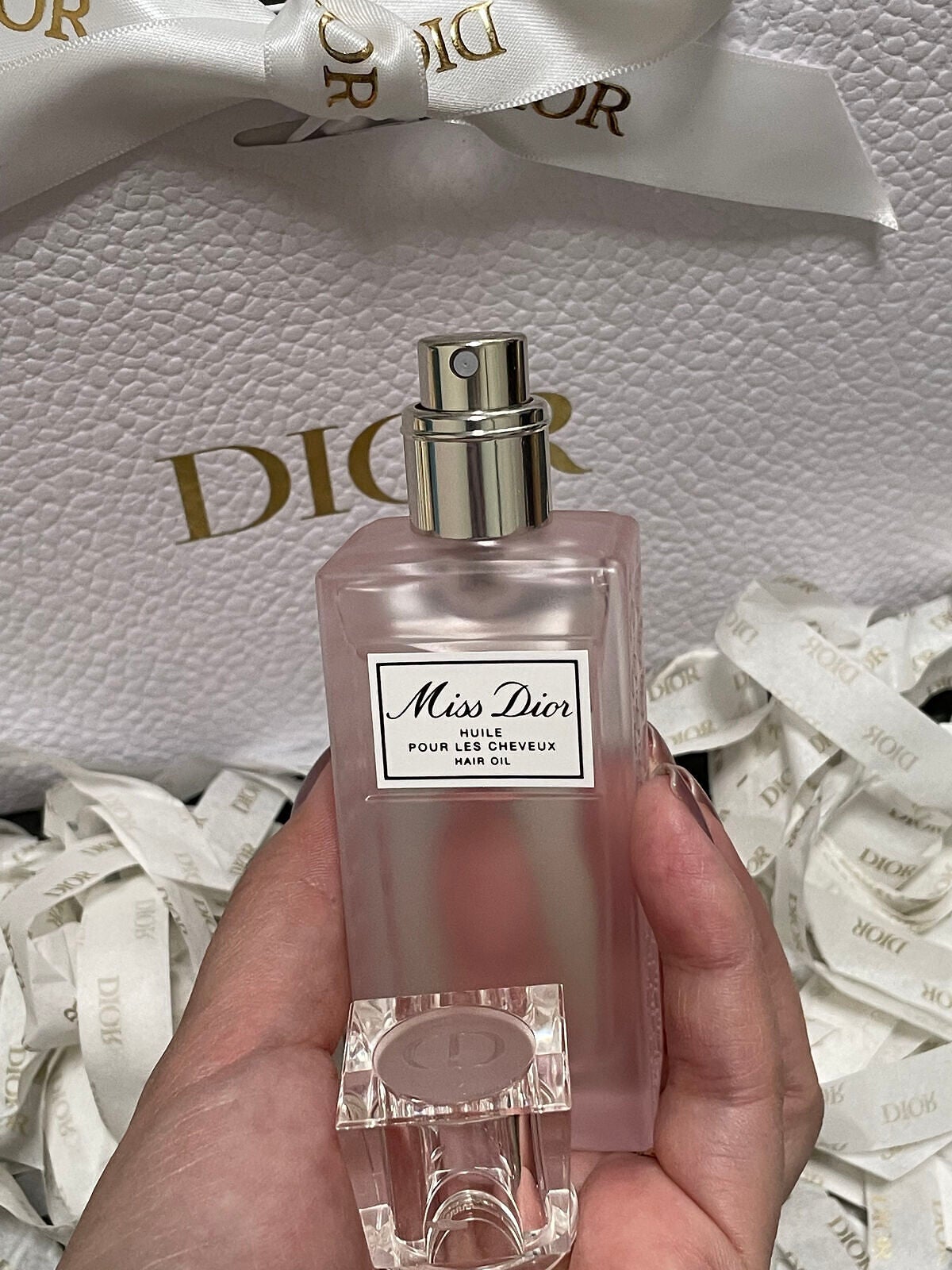 ミス ディオール ヘアオイル/Dior/ヘアオイルを使ったクチコミ(7枚目)