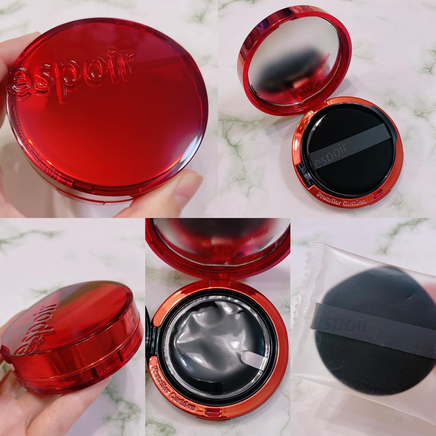 プロテーラービーベルベットカバークッション/espoir/クッションファンデーションを使ったクチコミ（2枚目）