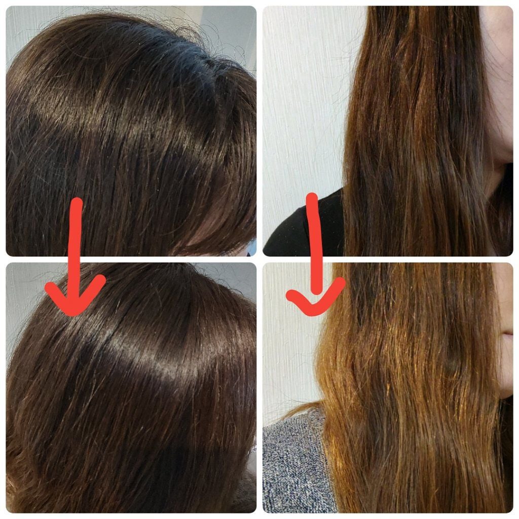 ミルキーヘアカラー/フレッシュライト/ヘアカラーを使ったクチコミ(7枚目)