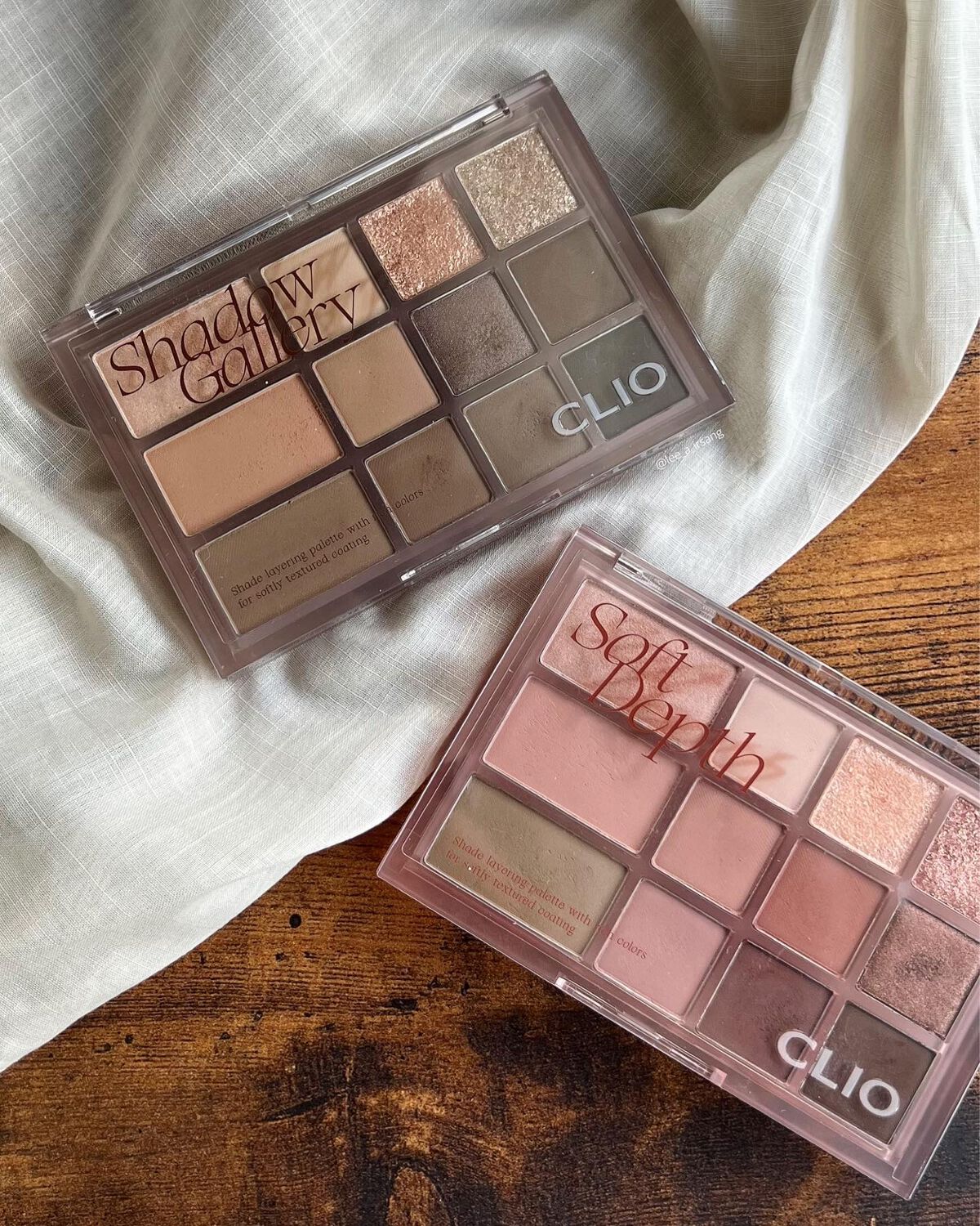 シェード アンド シャドウ パレット/CLIO/アイシャドウパレットを使ったクチコミ(1枚目)