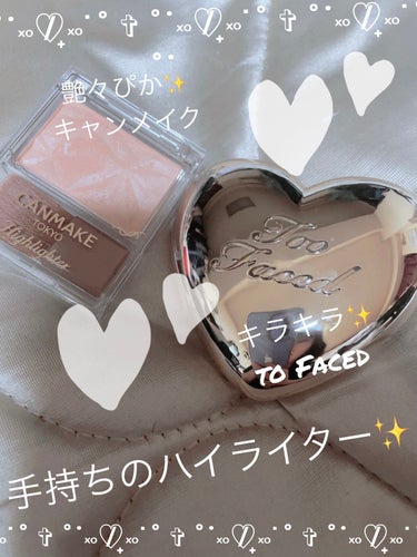 ラブ ライト ハイライター/Too Faced/パウダーハイライトを使ったクチコミ（1枚目）