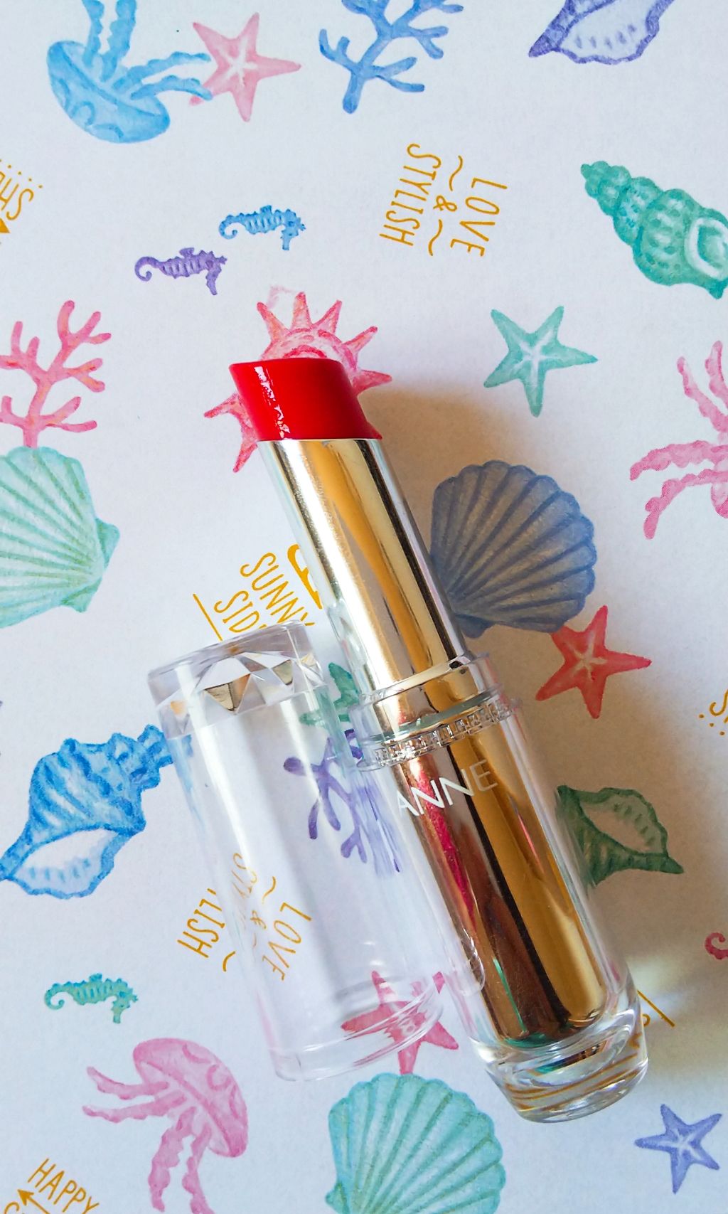 ラスティンググロスリップ/CEZANNE/口紅を使ったクチコミ(1枚目)