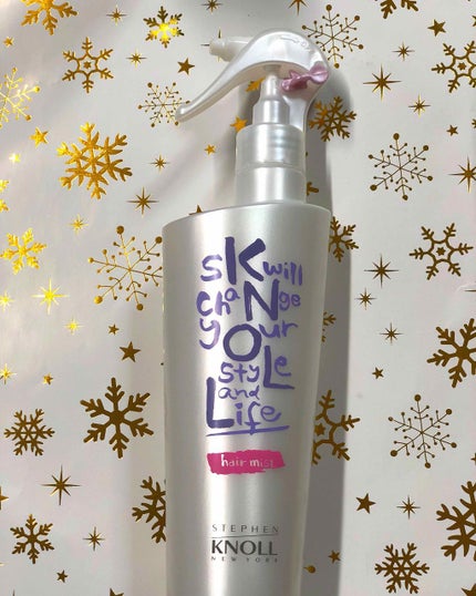 プレミアムスリーク ハイドロリニュー ミスト リッチモイスト(しっとりタイプ)/スティーブンノル ニューヨーク/ヘアミストを使ったクチコミ(1枚目)