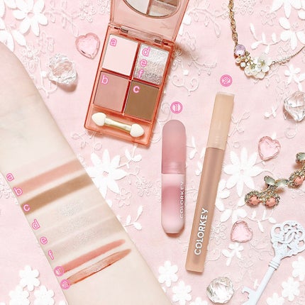 四色アイシャドウパレット 02 ヒートヘイズ /COLORKEY/アイシャドウパレットを使ったクチコミ(1枚目)