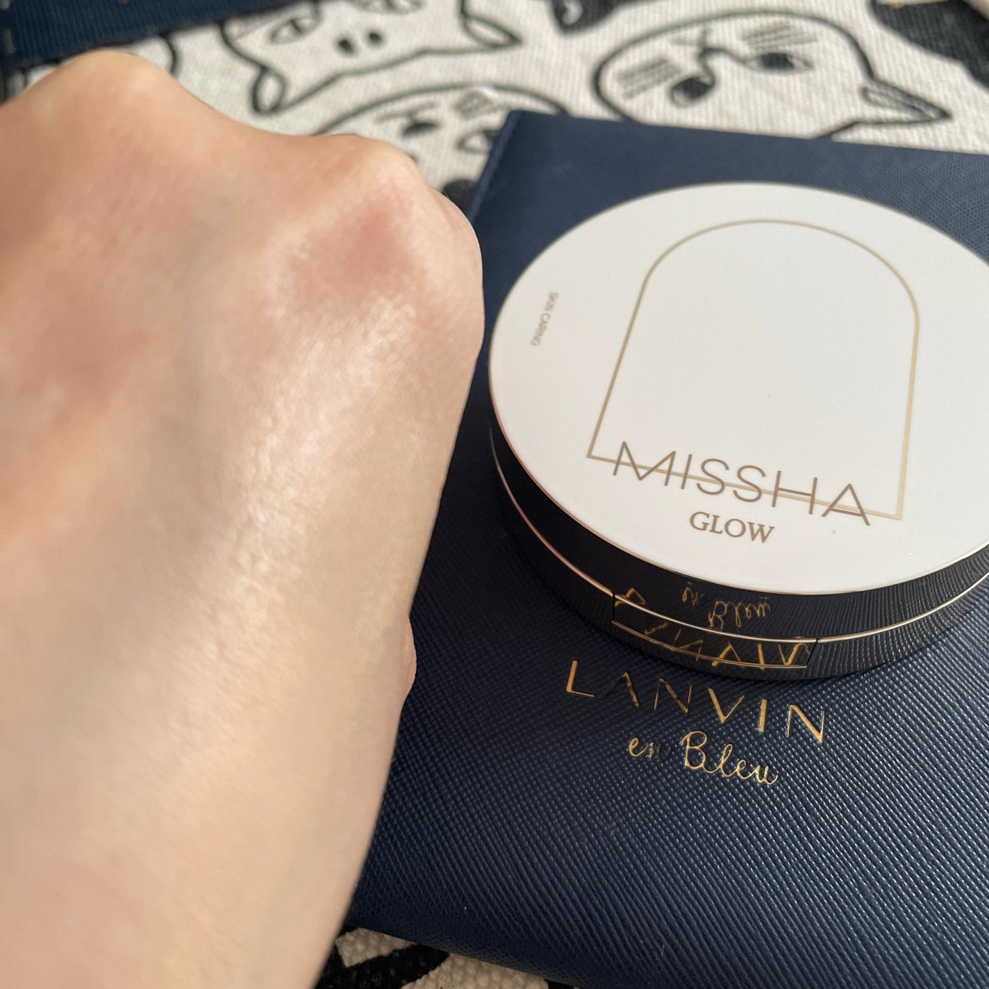 グロウ クッション ライト <ライトタイプ>/MISSHA/クッションファンデーションを使ったクチコミ(1枚目)