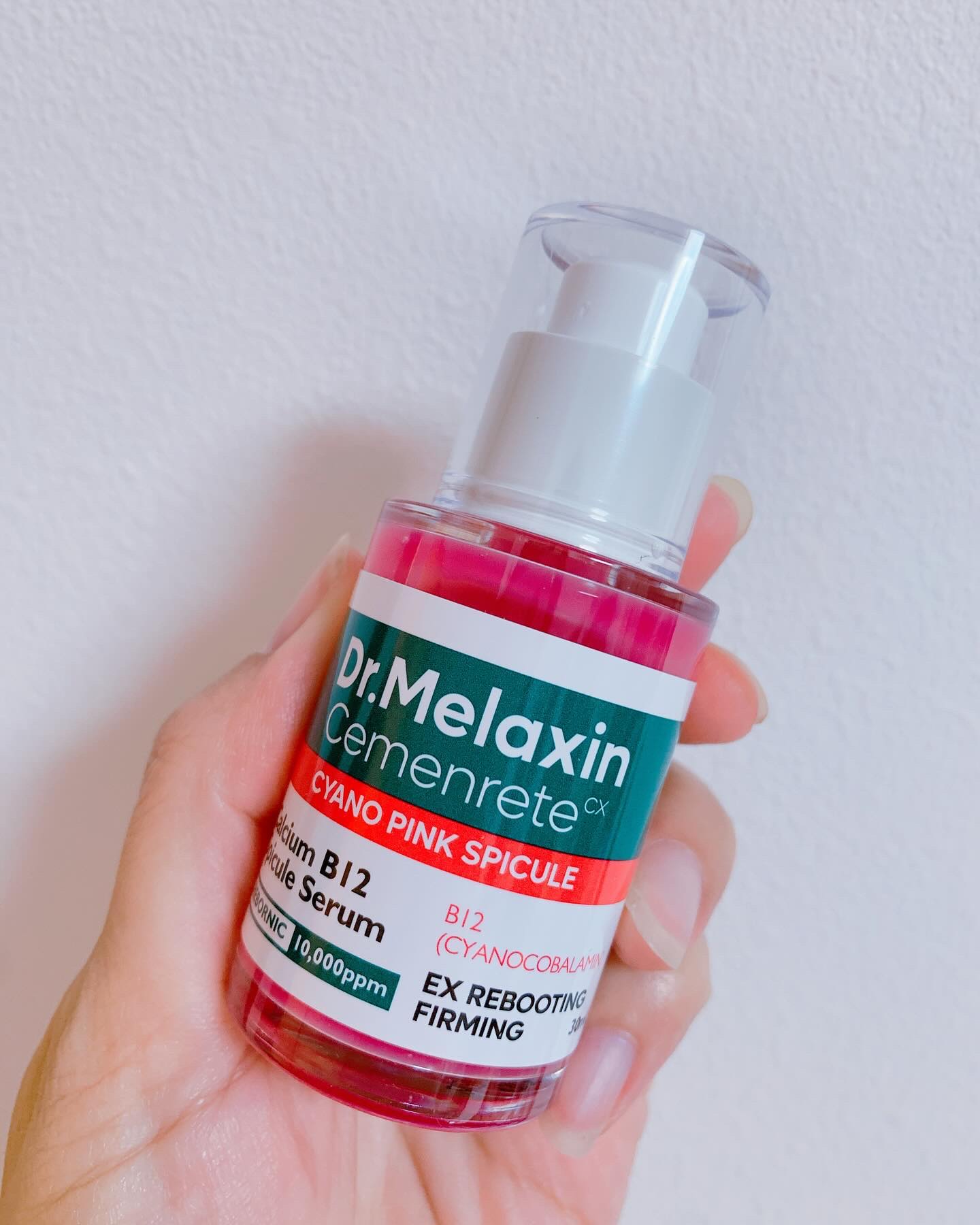 セメンリトシアノ ピンクスピキュールセラム/Dr.Melaxin/美容液を使ったクチコミ（2枚目）