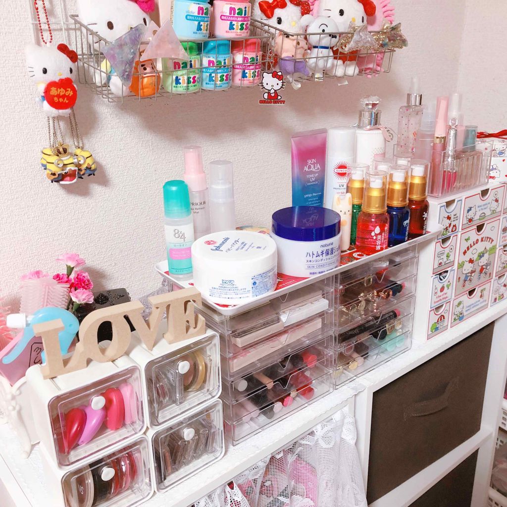 3段式クリアーケース/DAISO/その他化粧小物を使ったクチコミ(1枚目)