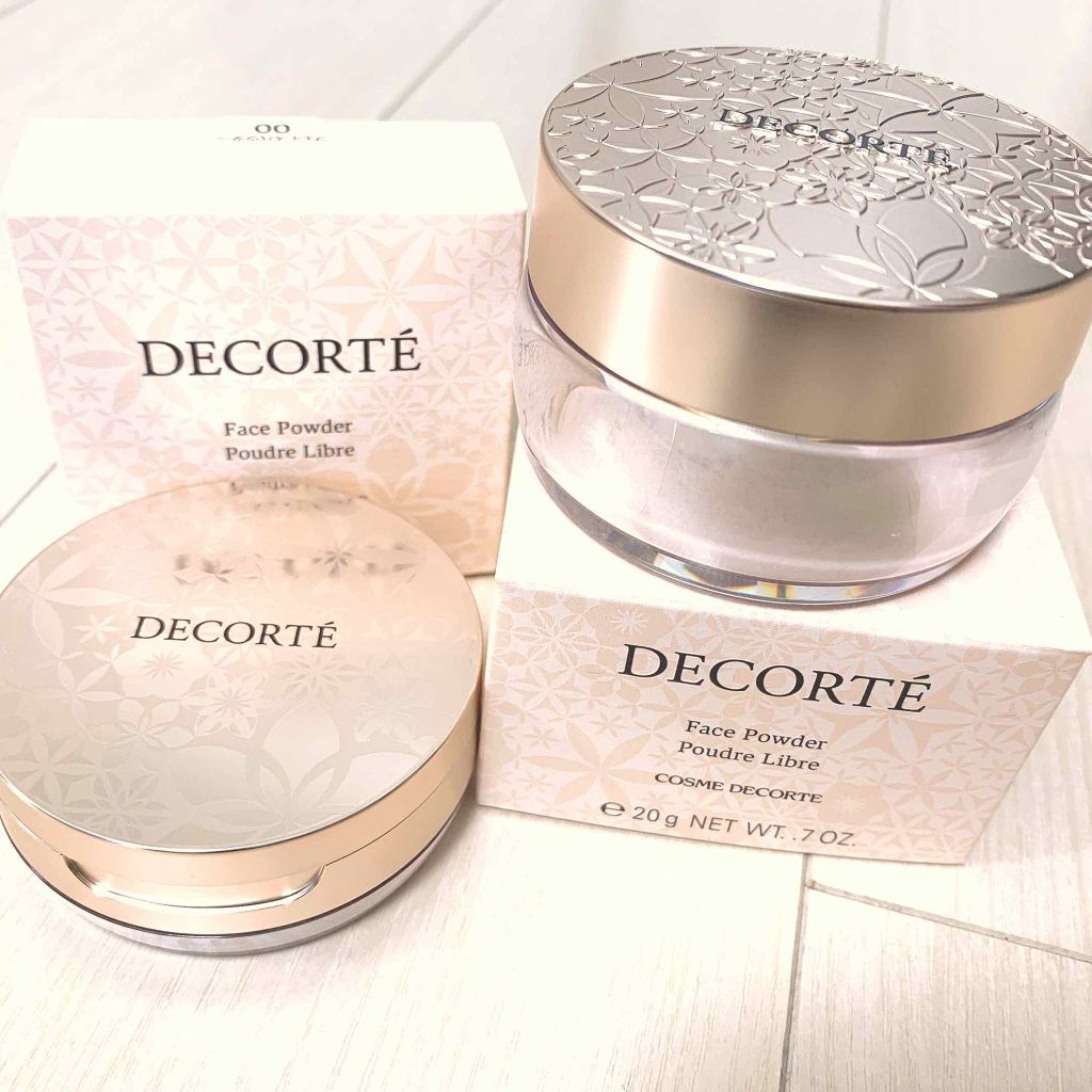 AQ MW フェイスパウダー/DECORTÉ/ルースパウダーを使ったクチコミ(1枚目)