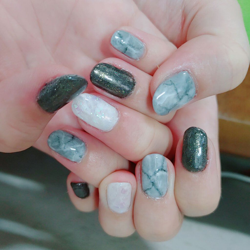 ホログラム/セリア/ネイルチップ・パーツを使ったクチコミ（3枚目）