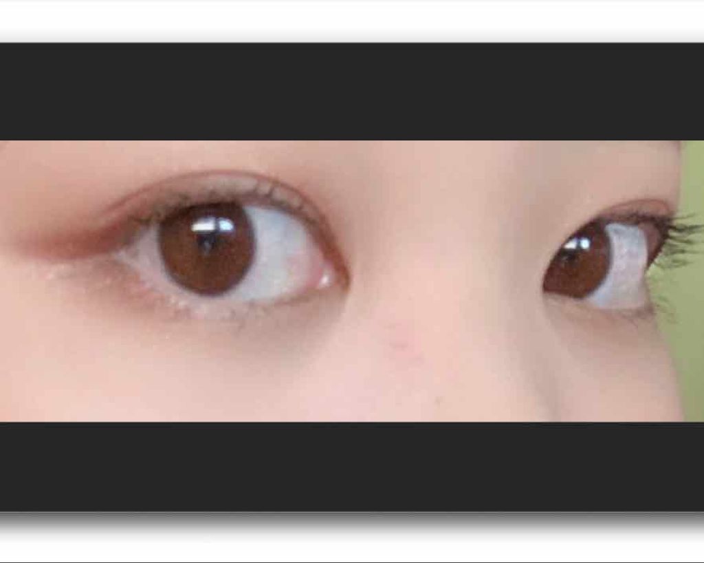 ぽむた on LIPS 「*休日のナチュラルアイメイク**友達との約束だったり、彼氏との..」(1枚目)