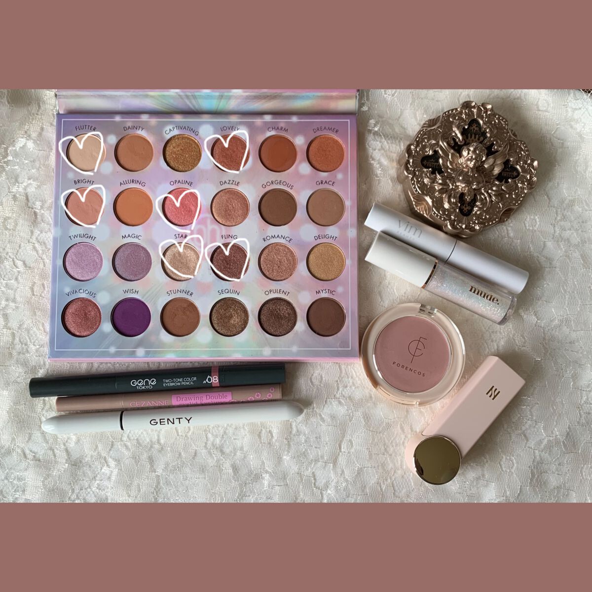 MD ドリーミーグリッター/mude./グリッターを使ったクチコミ（1枚目）