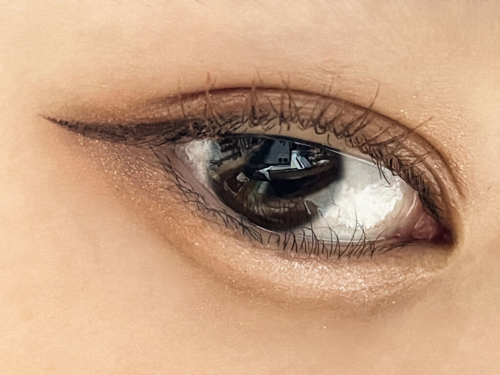 極細 アイライナーR/CEZANNE/リキッドアイライナーを使ったクチコミ（2枚目）