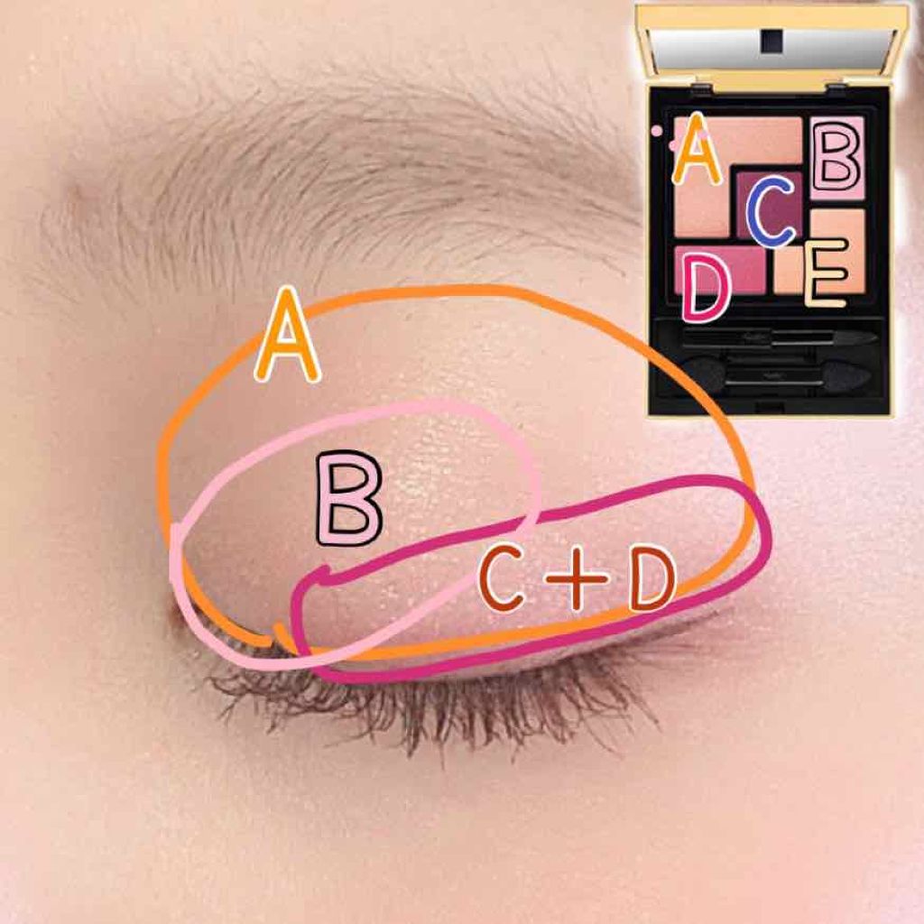 クチュール クルール パレット/YVES SAINT LAURENT BEAUTE/アイシャドウパレットを使ったクチコミ(3枚目)