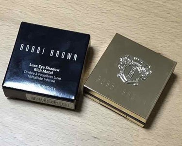 リュクスアイシャドウリッチメタル/BOBBI BROWN/シングルアイシャドウを使ったクチコミ（4枚目）
