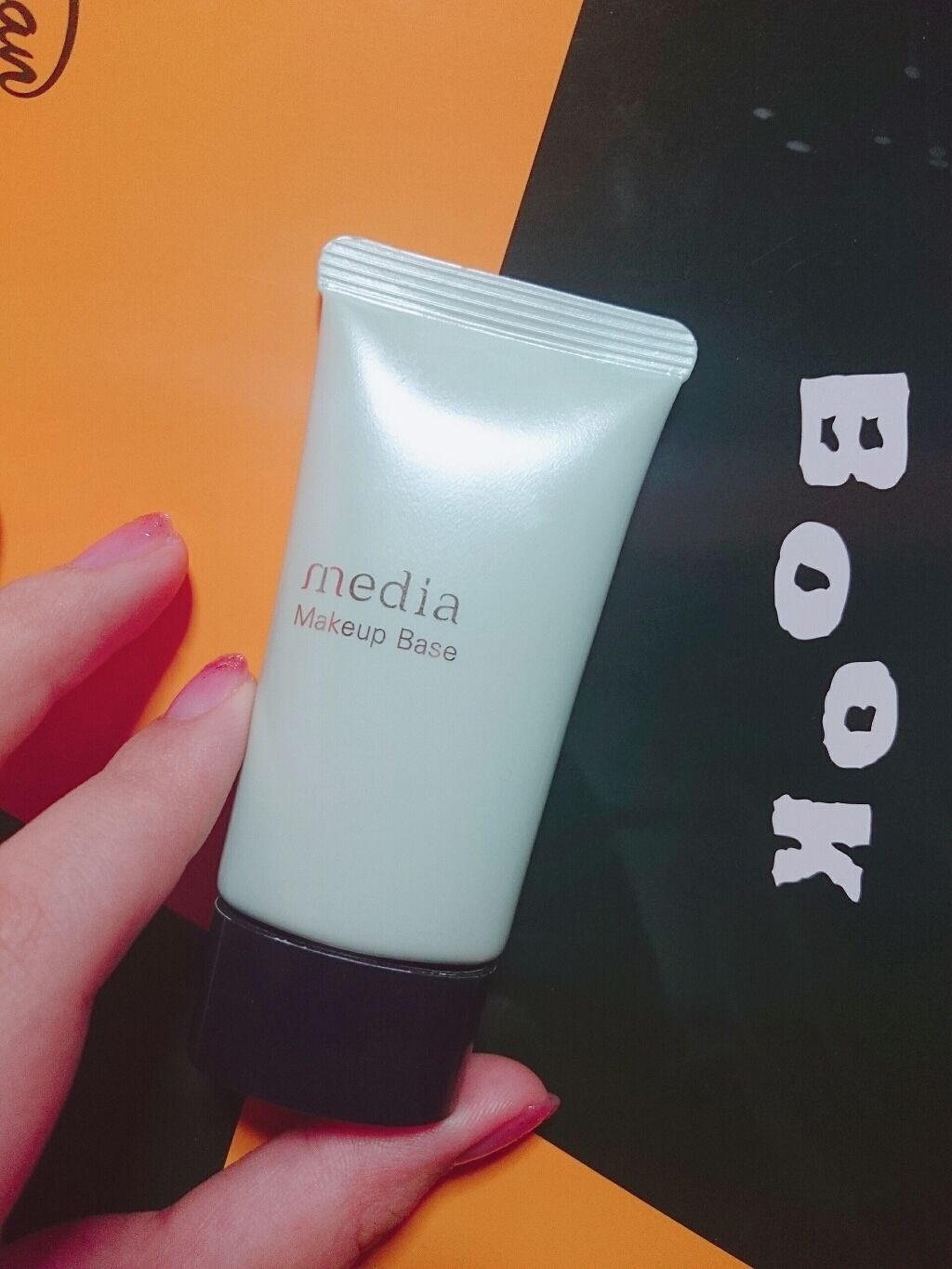 メイクアップベースS(グリーン)/media/化粧下地を使ったクチコミ(2枚目)