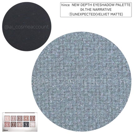 ニューデップスアイシャドウパレット/hince/アイシャドウパレットを使ったクチコミ(7枚目)