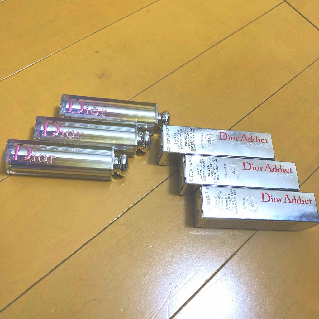 ディオール アディクト ステラー シャイン/Dior/口紅を使ったクチコミ（1枚目）