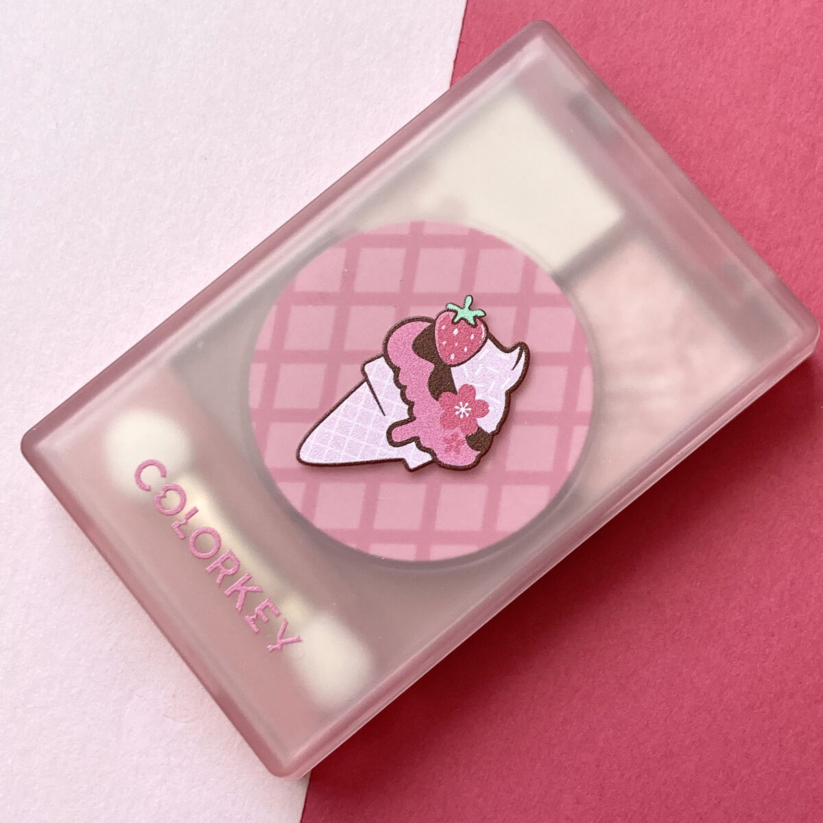 四色アイシャドウパレット/COLORKEY/アイシャドウパレットを使ったクチコミ（2枚目）