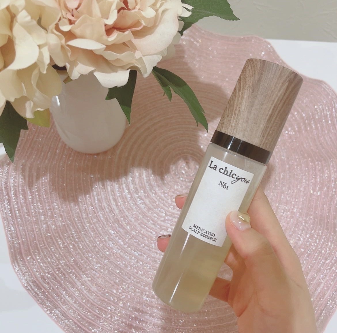 MEDICATED SCALP ESSENCE/La chicyou/頭皮ローションを使ったクチコミ（2枚目）