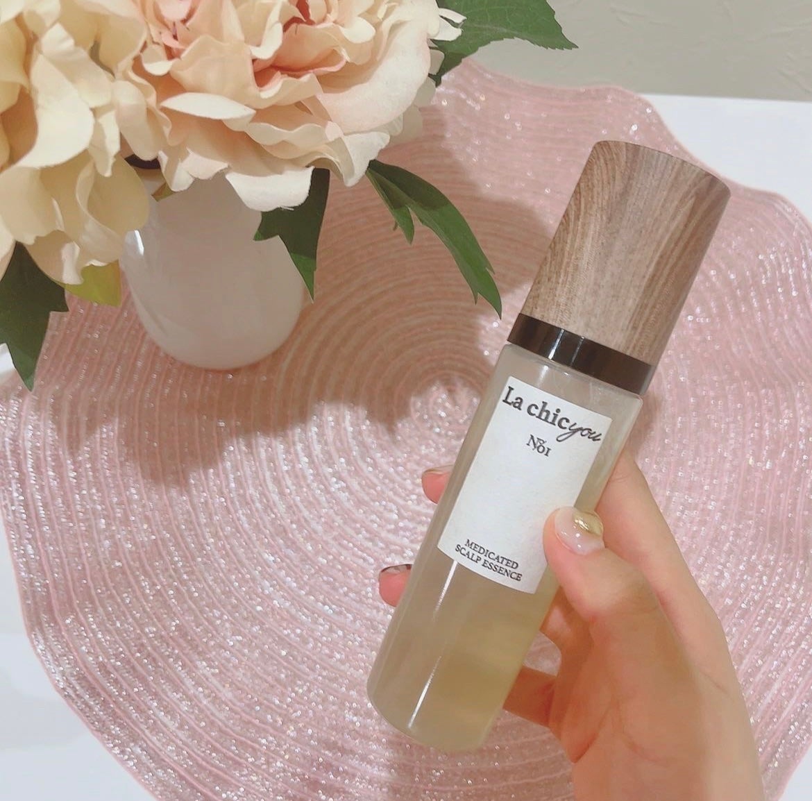 MEDICATED SCALP ESSENCE/La chicyou/頭皮ローションを使ったクチコミ(2枚目)