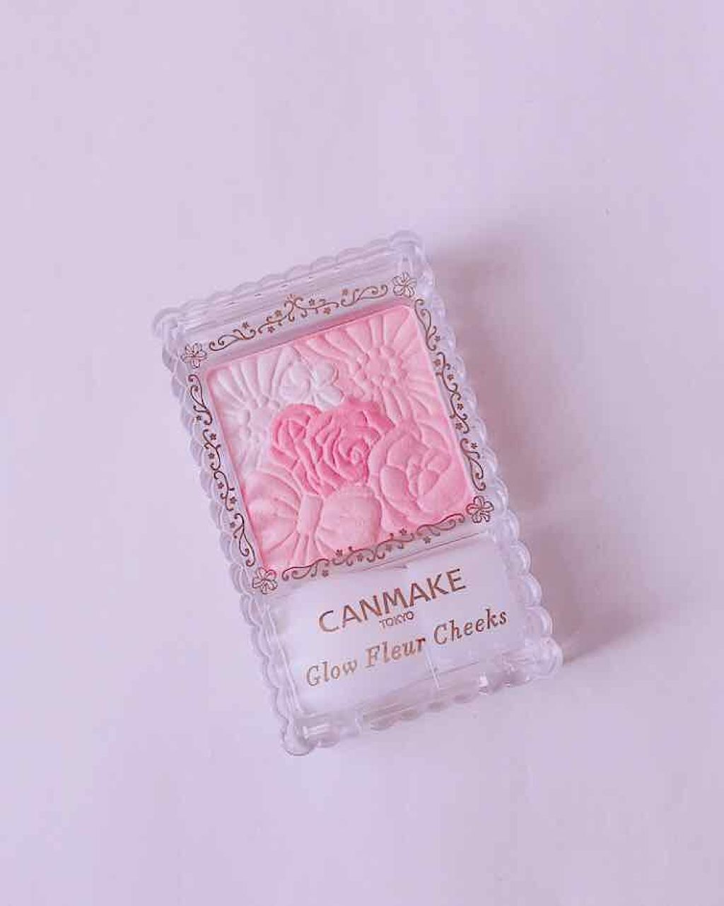 グロウフルールチークス/キャンメイク/パウダーチークを使ったクチコミ(1枚目)