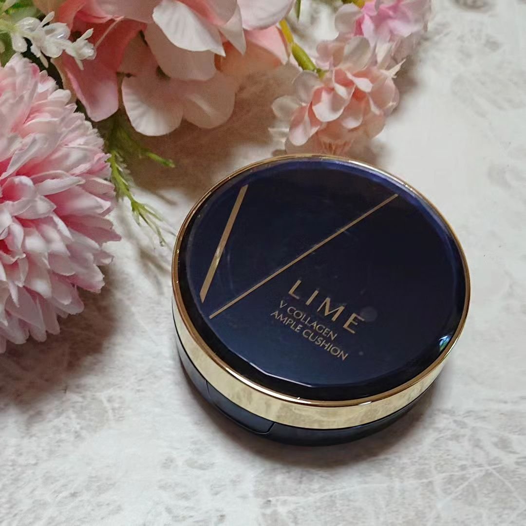 V コラーゲン アンプル クッション ＃20 Skin Beige/LIME/クッションファンデーションを使ったクチコミ（2枚目）