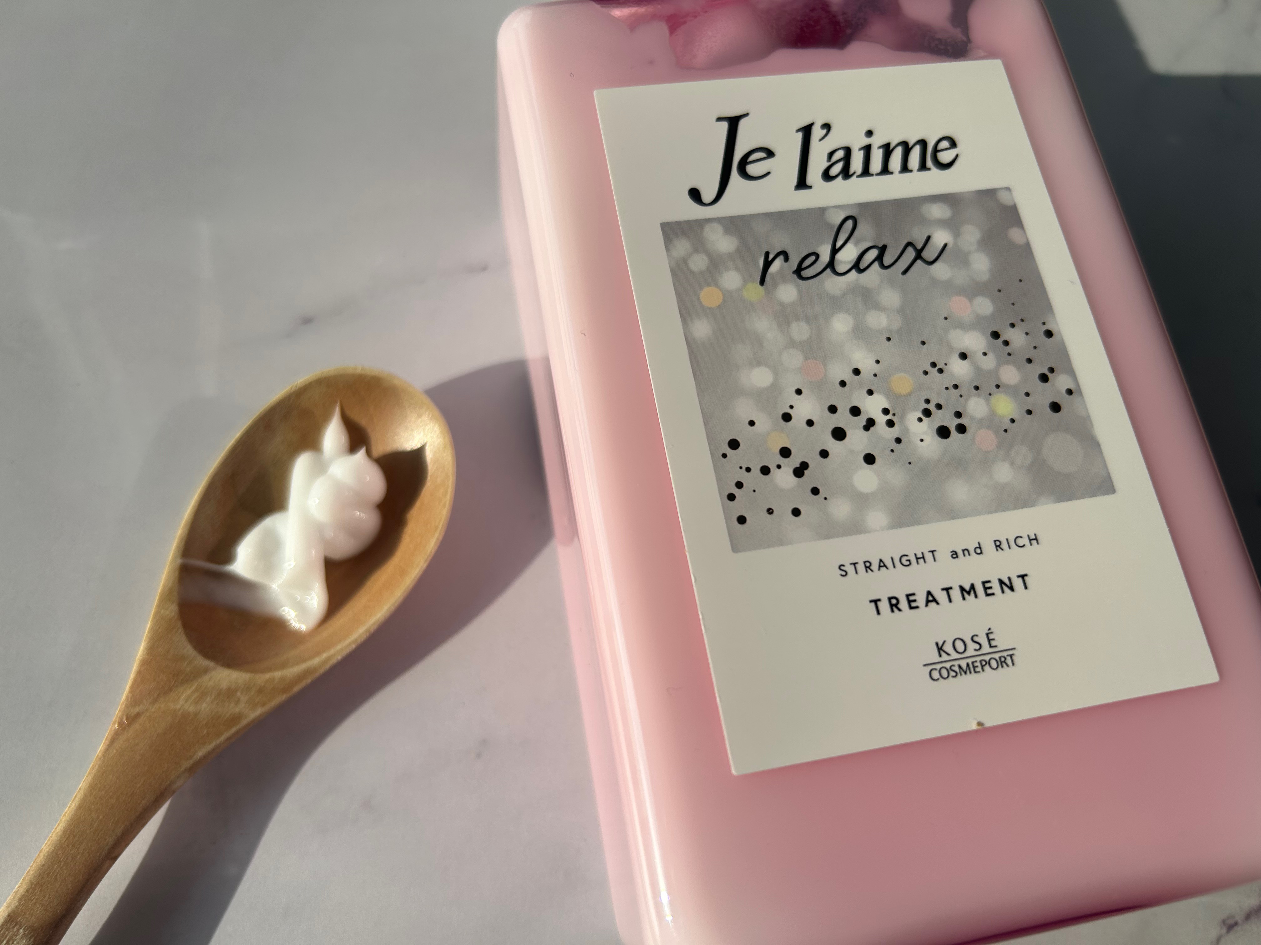 リラックス ミッドナイトリペア シャンプー／ヘアトリートメント (ストレート＆リッチ)/Je l'aime/市販シャンプーを使ったクチコミ（3枚目）