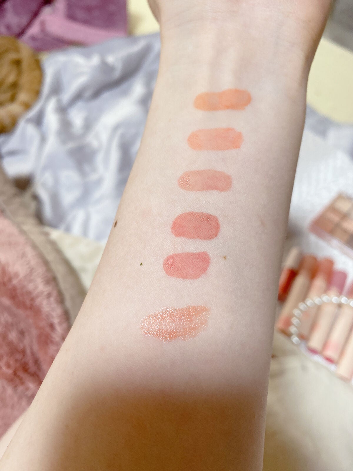 ウォーターグロスティント/dasique/リップティントを使ったクチコミ(5枚目)