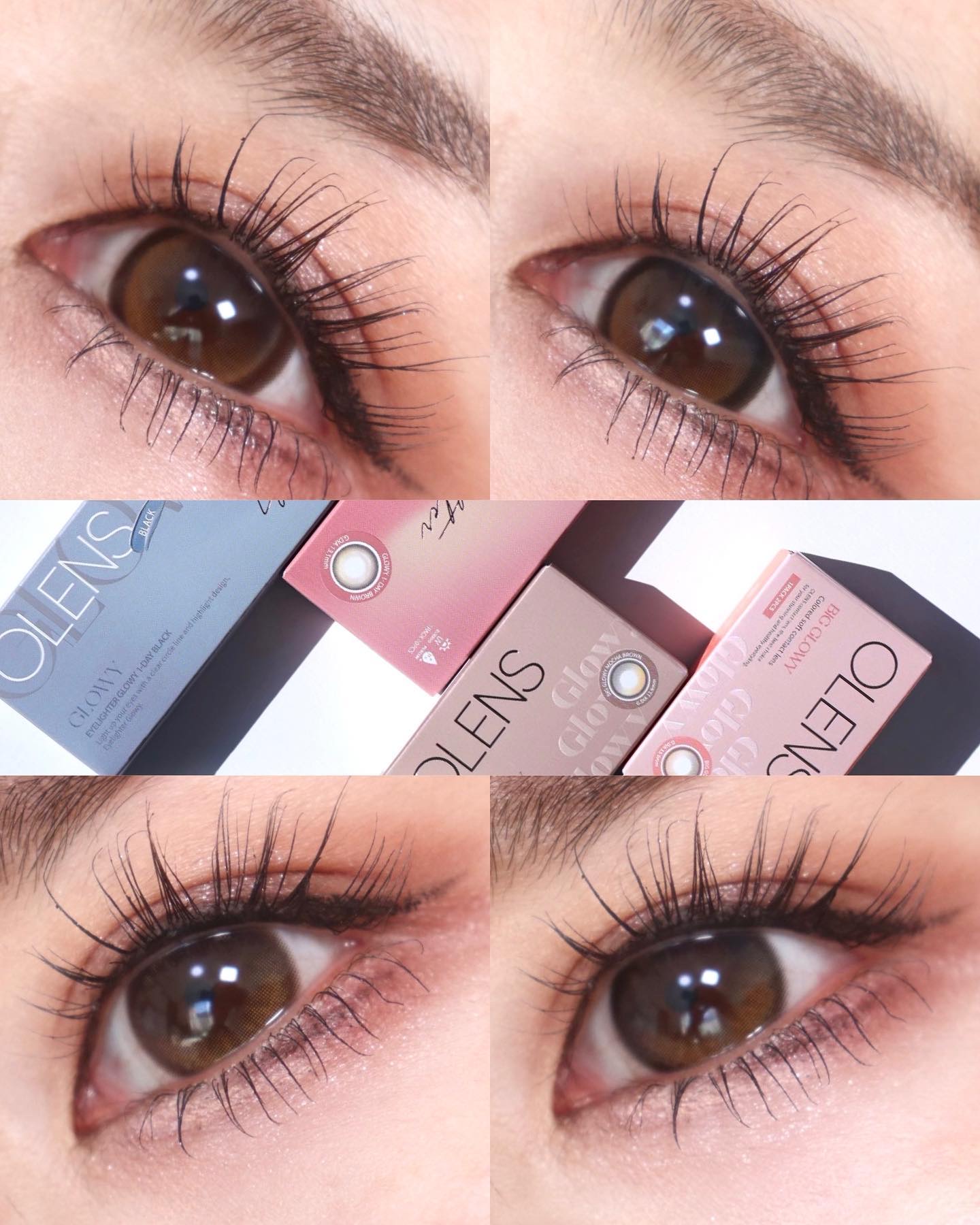 Glowy 1day/OLENS/ワンデー（１DAY）カラコンを使ったクチコミ（1枚目）