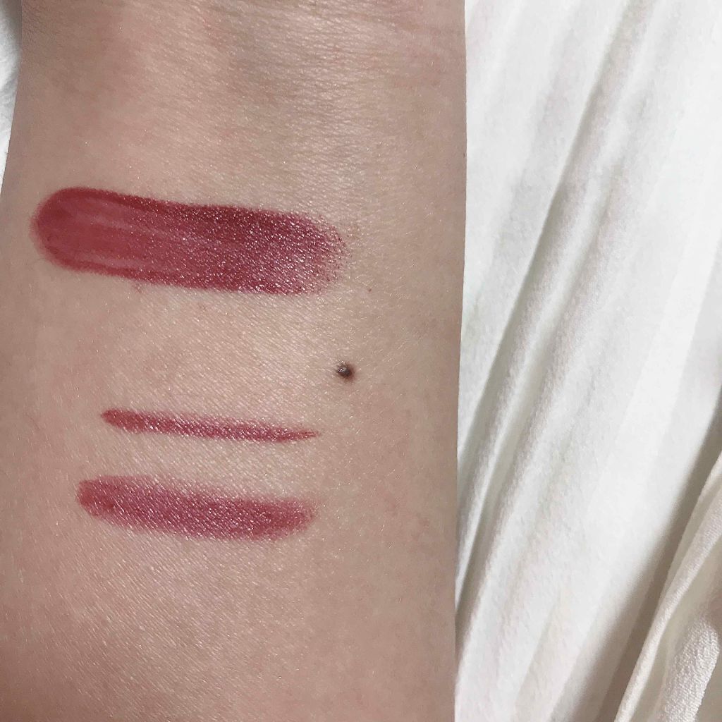 メイクブラシ S 熊野筆 《リップ用》/WHOMEE/メイクブラシを使ったクチコミ(2枚目)