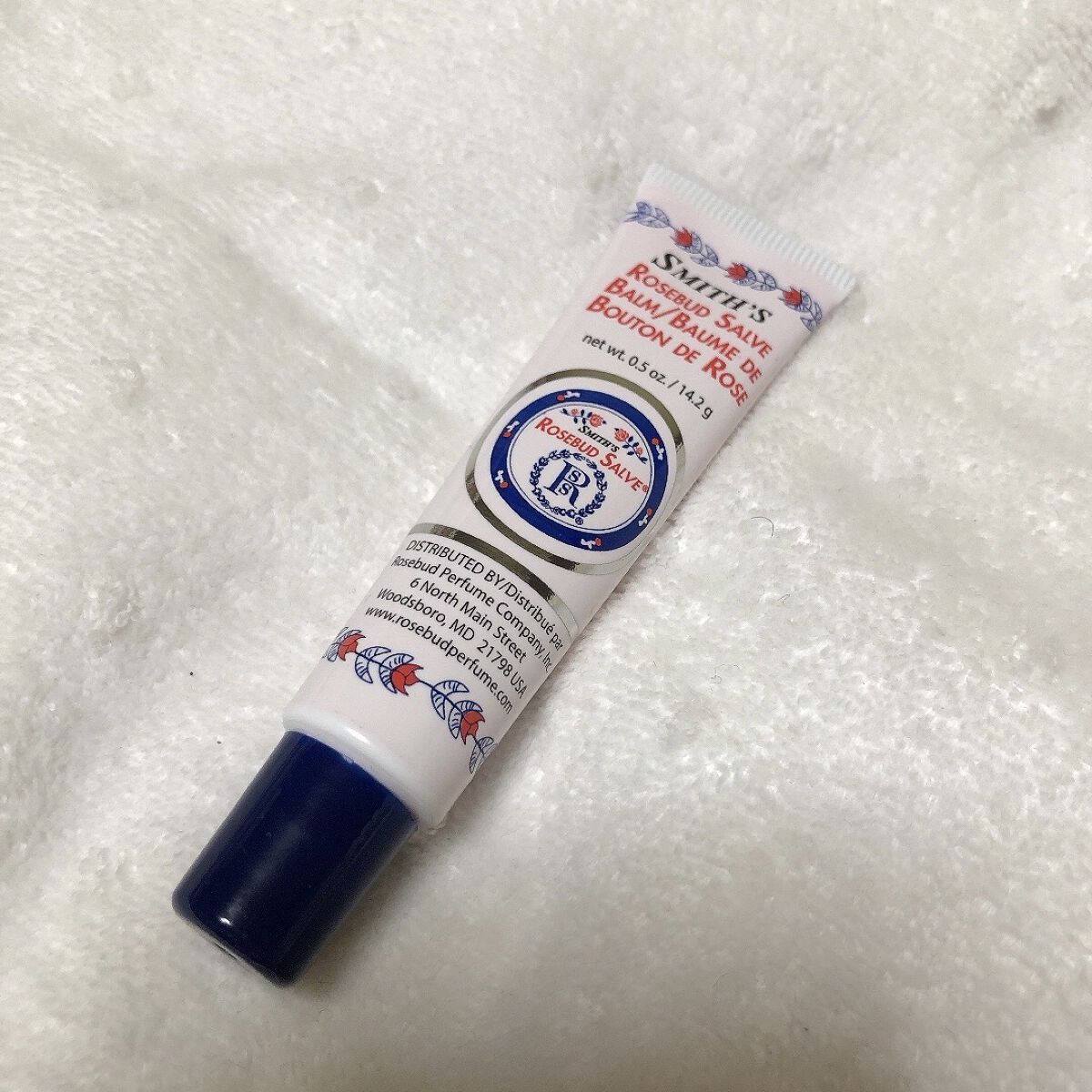 ローズバットバーム/ROSEBUD/リップバームを使ったクチコミ（1枚目）
