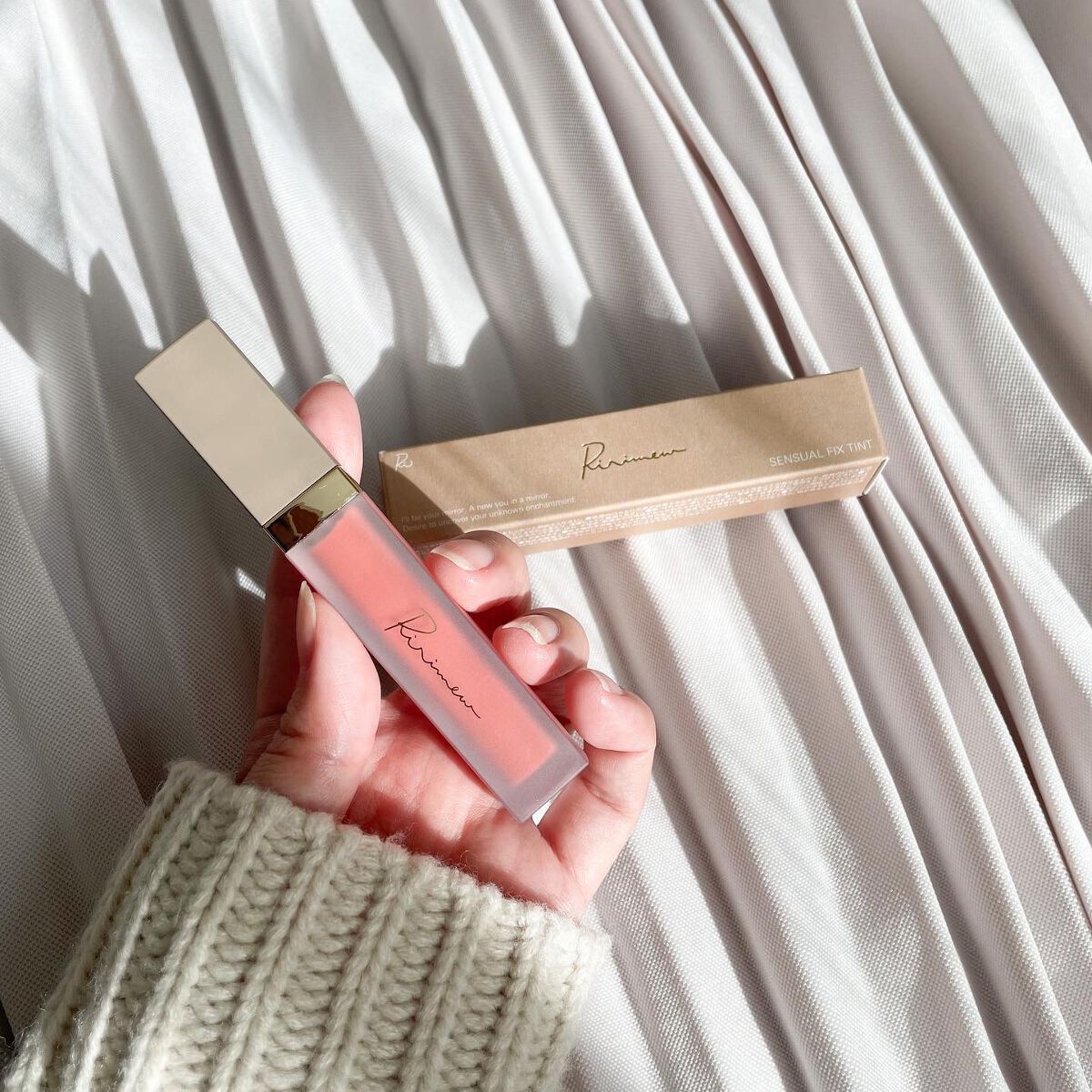センシュアルフィックスティント/Ririmew/リップティントを使ったクチコミ(3枚目)