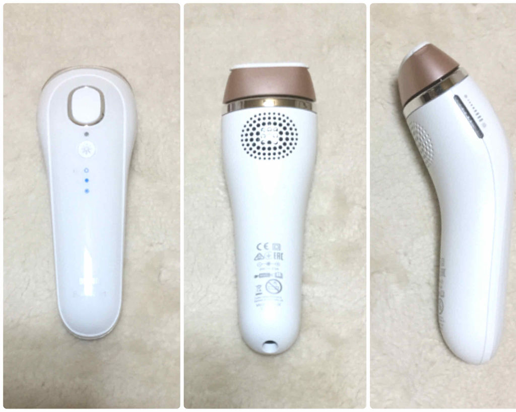 ブラウンシルクエキスパート （光美容器）/ブラウン/家庭用脱毛器を使ったクチコミ（2枚目）