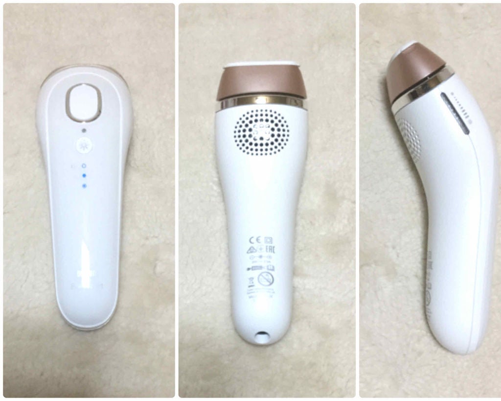 ブラウンシルクエキスパート (光美容器)/ブラウン/家庭用脱毛器を使ったクチコミ(2枚目)