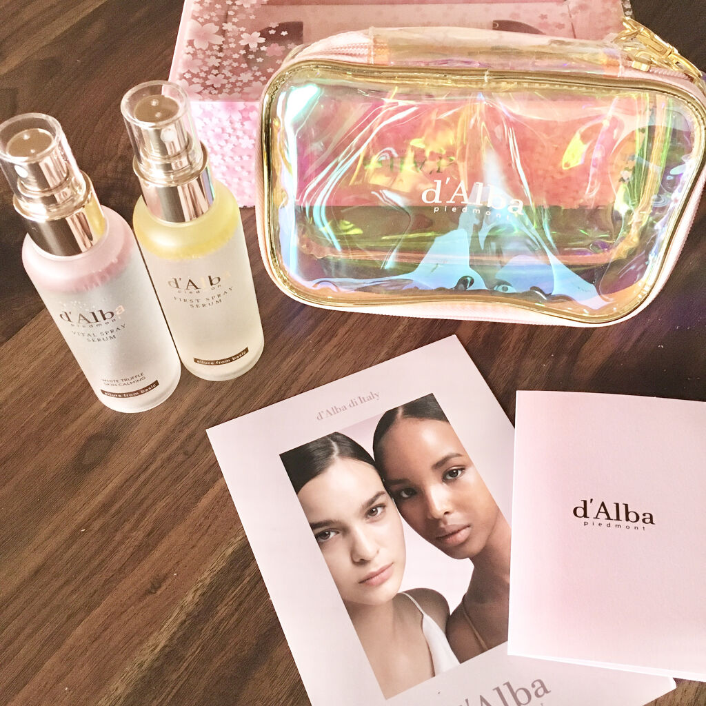 ダルバ ホワイトトリュフファーストスプレーセラム/ダルバ/ミスト状化粧水を使ったクチコミ（3枚目）