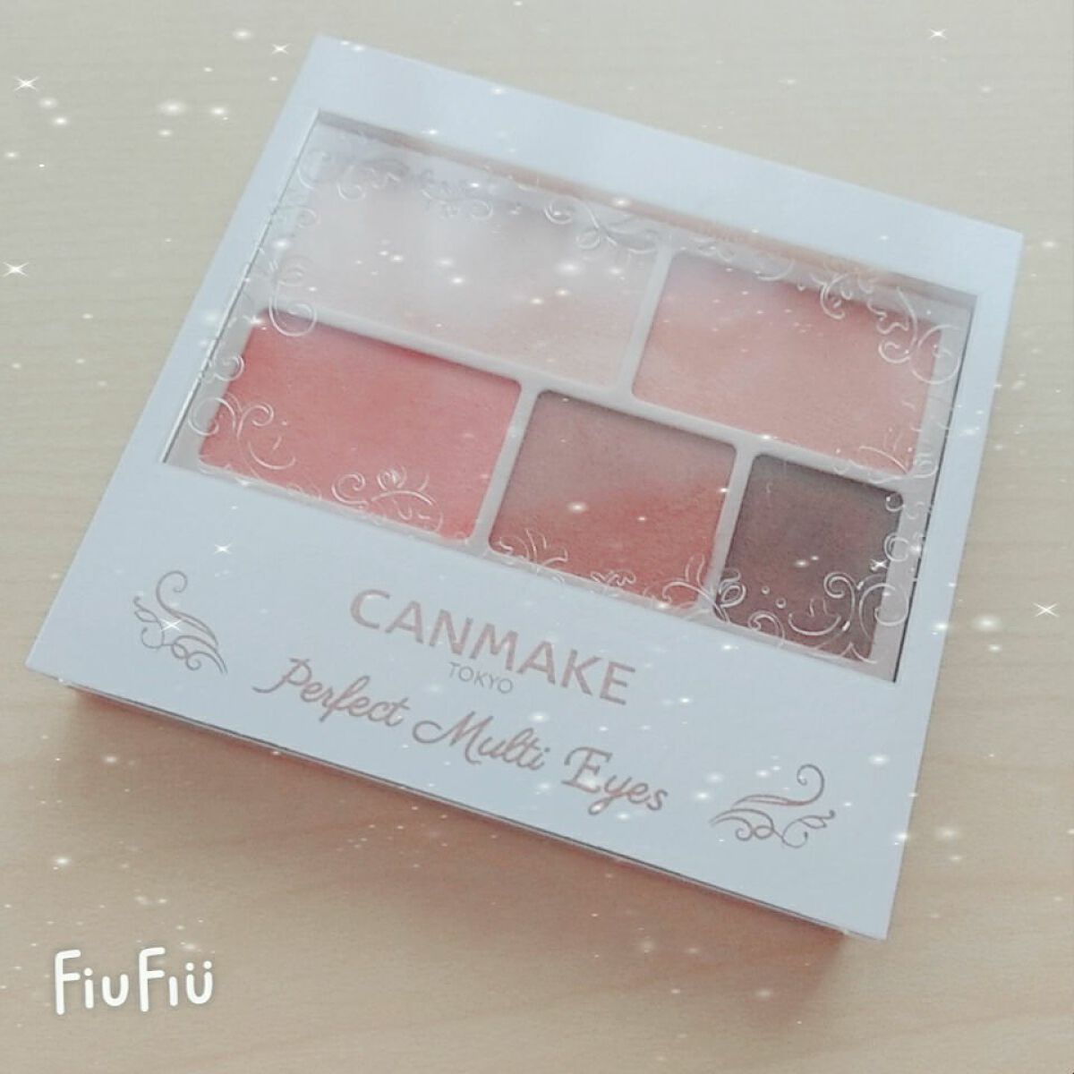 パーフェクトマルチアイズ/キャンメイク/アイシャドウパレットを使ったクチコミ(1枚目)