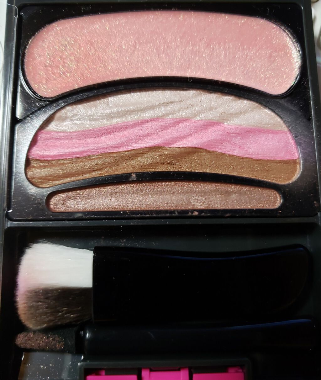 ブラシひと塗りシャドウN/オーブ/アイシャドウパレットを使ったクチコミ(2枚目)