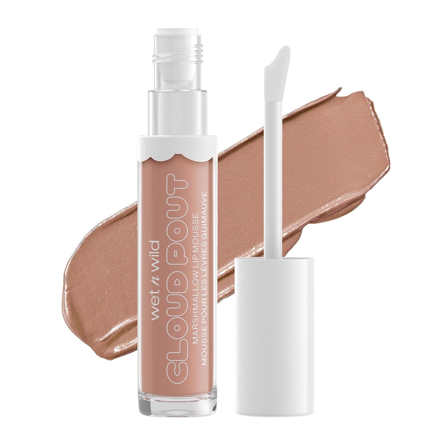 Lip Cream Cloud Pout w Light Brown Fluffernutter